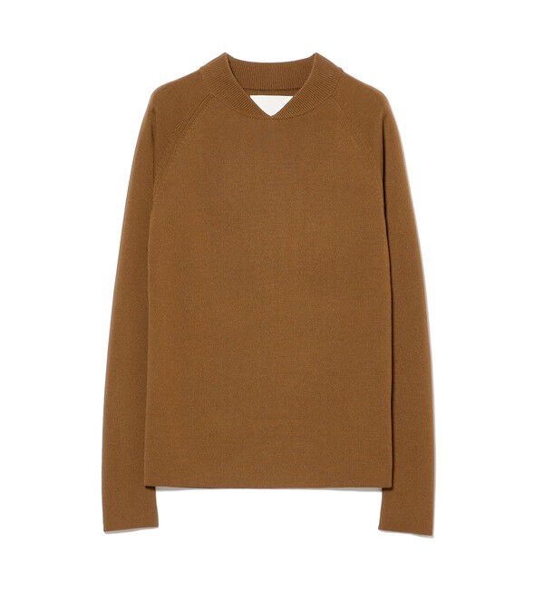 Demi-Luxe BEAMS 「AK+1 / MA-1 リブカラー プルオーバー」|ニット・セーター|