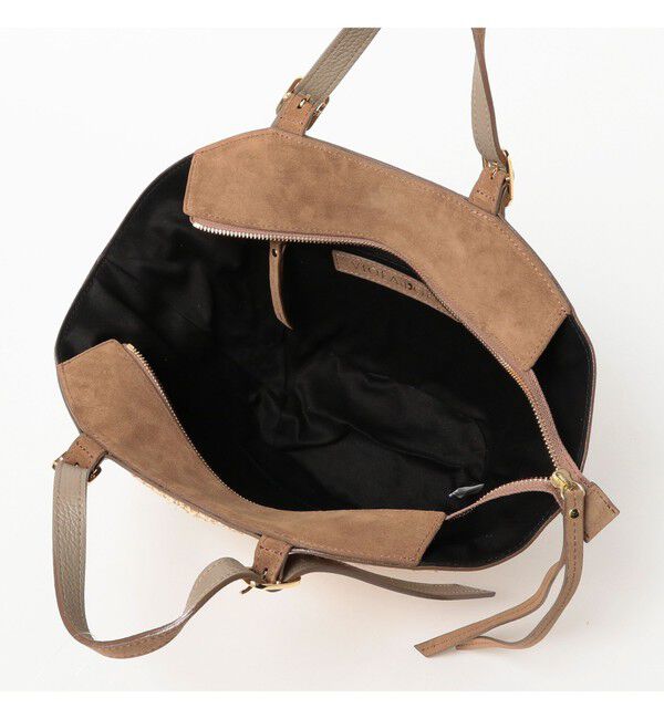 Demi-Luxe BEAMS 「VIOLAd&rsquo;ORO / アバカ スエード トートバッグ」|トートバッグ|