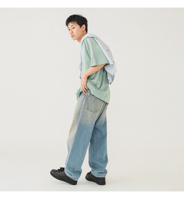 BEAMS「ルーズ フェード クルーネックTシャツ」|Tシャツ・カットソー|