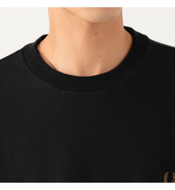 BEAMS「FRED PERRY / エンブロイダリー クルーネック スウェット」|スウェット・ジャージ|