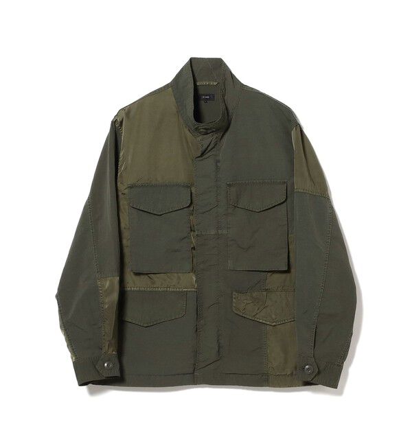 BEAMS「3ファブリック クレイジー M65 ジャケット【ワイドフィット】」|ブルゾン・スタジャン|