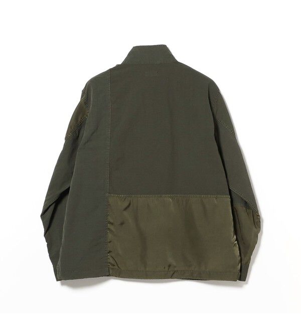 BEAMS「3ファブリック クレイジー M65 ジャケット【ワイドフィット】」|ブルゾン・スタジャン|