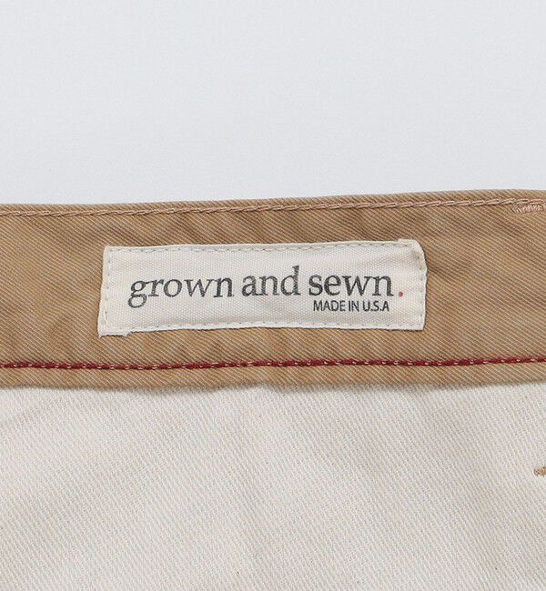 SHIPS「GROWN&SEWN: Mason Classic Pant - Ultimate Twill」|チノ|