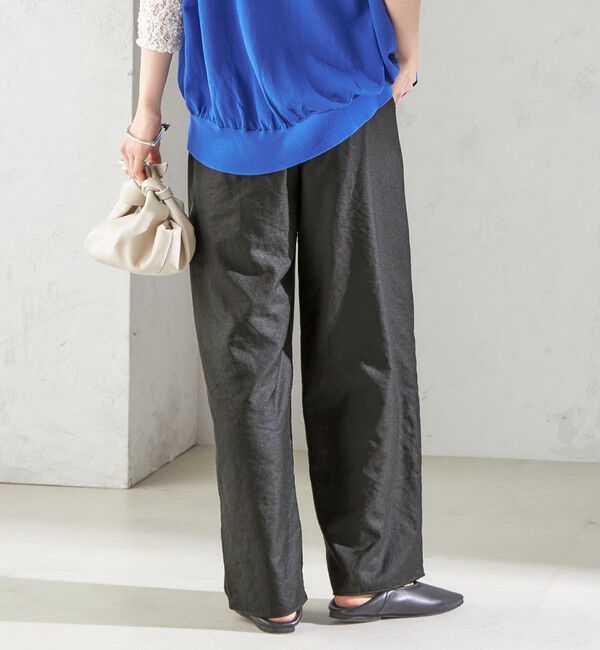 SHIPS for women「〈手洗い可能〉ツイル ドロスト パンツ」|その他|