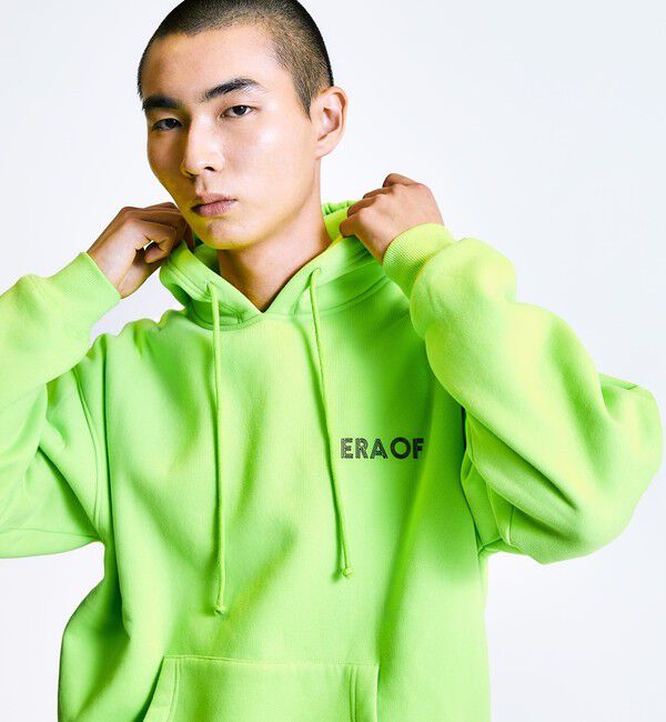 SHIPS「City Ambient Products: スプレープリント グラフィック プリント パーカー」|パーカー|