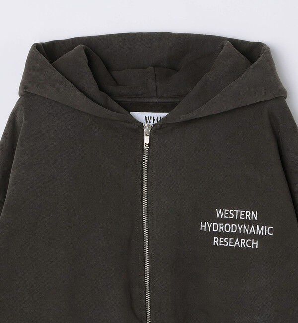 SHIPS「western hydrodynamic research: ZIP HOODIE」|パーカー|