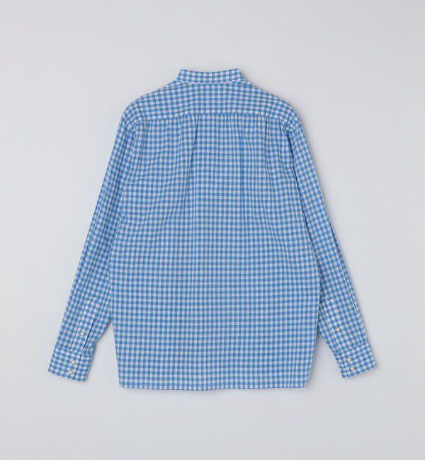 SHIPS「BATEAUX DE SHIPS: ダブルポケット ギンガム ユーティリティ シャツ」|シャツ・ブラウス|