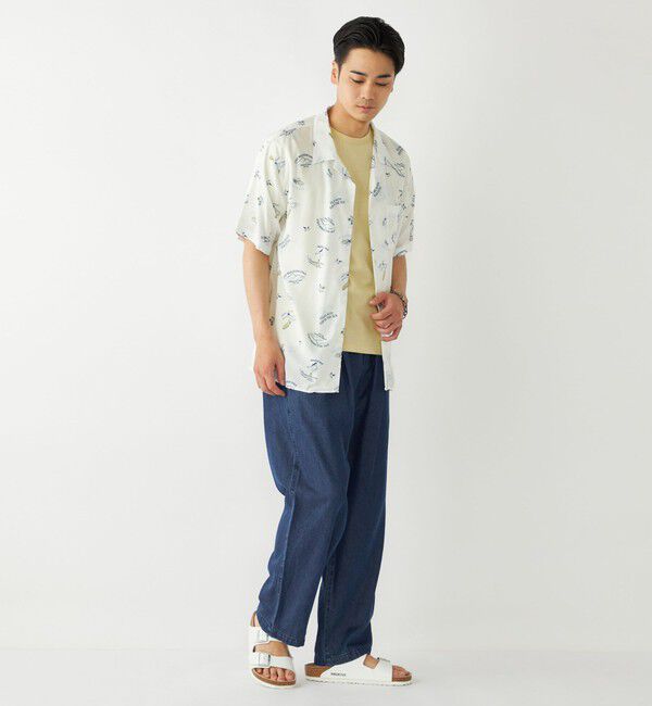 SHIPS Colors 「SHIPS Colors:〈洗濯機可能〉レーヨン プリント シャツ」|シャツ・ブラウス|