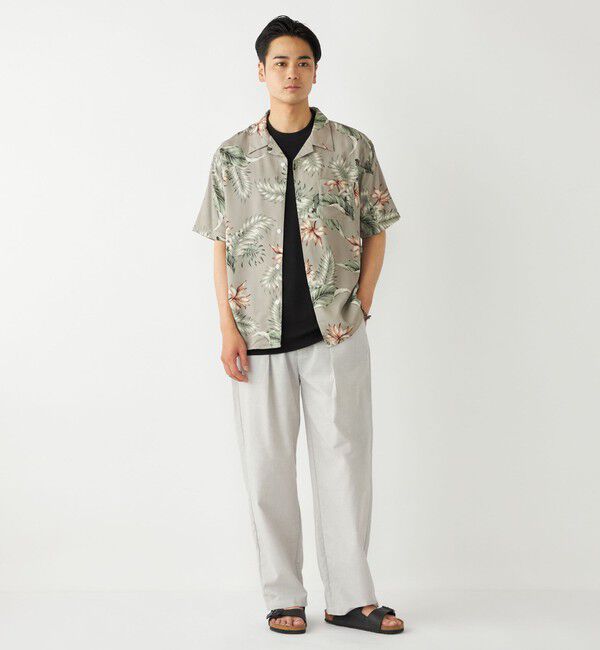 SHIPS Colors 「SHIPS Colors:〈洗濯機可能〉レーヨン プリント シャツ」|シャツ・ブラウス|