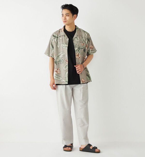 SHIPS Colors 「SHIPS Colors:〈洗濯機可能〉レーヨン プリント シャツ」|シャツ・ブラウス|