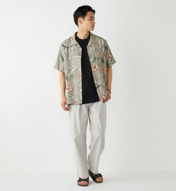 SHIPS Colors 「SHIPS Colors:〈洗濯機可能〉レーヨン プリント シャツ」|シャツ・ブラウス|