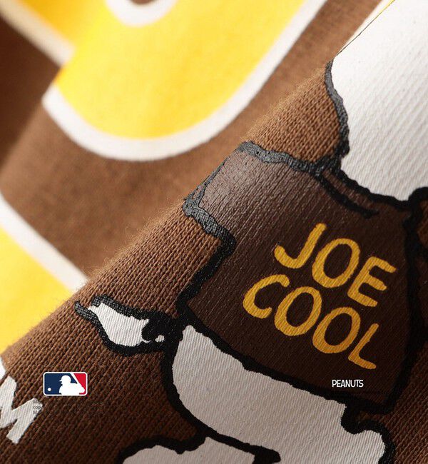 SHIPS KIDS「SHIPS KIDS:85～95cm / PEANUTS&times;MLB プリント Tシャツ」|Tシャツ・カットソー|