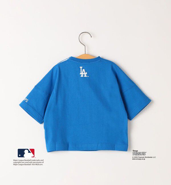 SHIPS KIDS「SHIPS KIDS:85～95cm / PEANUTS&times;MLB プリント Tシャツ」|Tシャツ・カットソー|