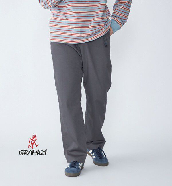 SHIPS「【SHIPS別注】Gramicci:  T/C ツイル パンツ」|その他|チャコールグレー