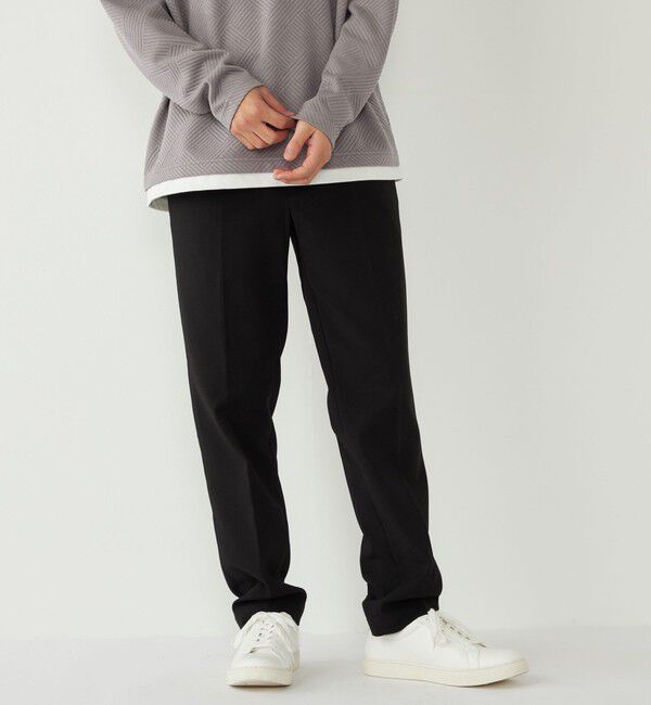 SHIPS Colors 「SHIPS Colors:〈洗濯機可能〉TR 裏起毛 イージー スラックス」|スラックス|