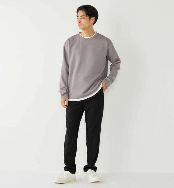 SHIPS Colors 「SHIPS Colors:〈洗濯機可能〉TR 裏起毛 イージー スラックス」|スラックス|