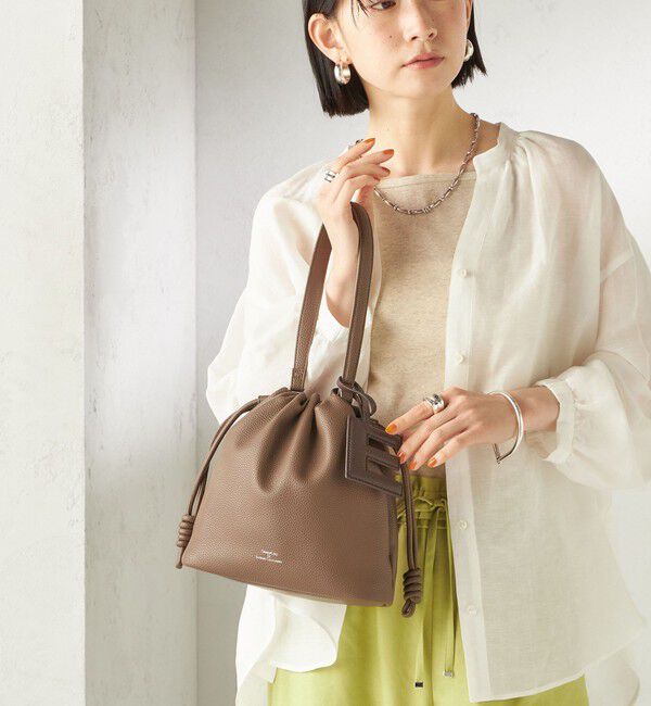 SHIPS for women「《一部追加予約》【WEB限定】George Cinq:DRAWSTRING BAG（S）」|ショルダー・メッセンジャー|