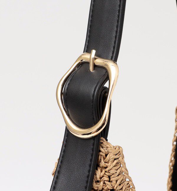 quaranciel「《予約》quaranciel: バックル ショルダー ペーパー トート バッグ（A4対応）」|トートバッグ|