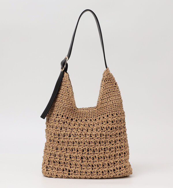 quaranciel「《予約》quaranciel: バックル ショルダー ペーパー トート バッグ（A4対応）」|トートバッグ|