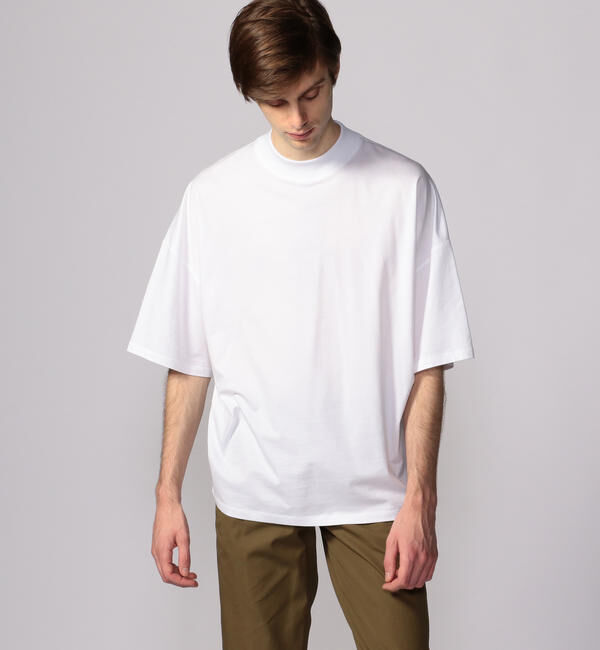 CABaN「CABaN コットン ビルドネックTシャツ」|Tシャツ・カットソー|