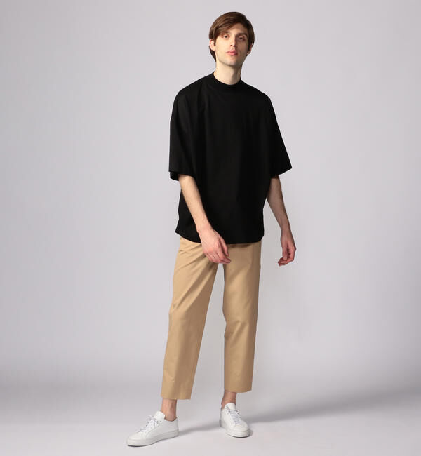 CABaN「CABaN コットン ビルドネックTシャツ」|Tシャツ・カットソー|