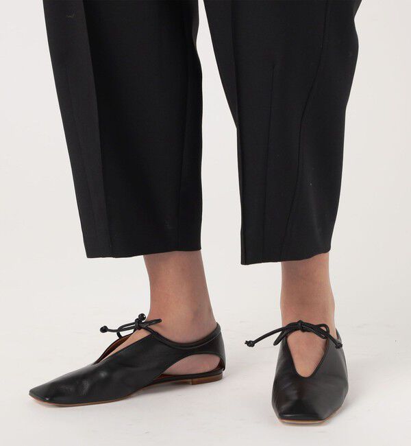 TOMORROWLAND GOODS「PIPPICHIC AMBER COCO 8 フラットシューズ」|バレエシューズ|