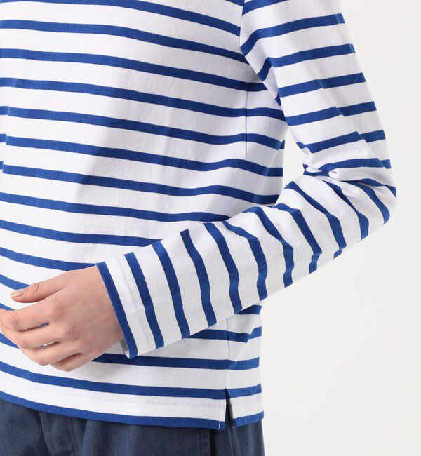 TOMORROWLAND BUYING WEAR「LE MINOR ボートネックストライププルオーバー」|Tシャツ・カットソー|