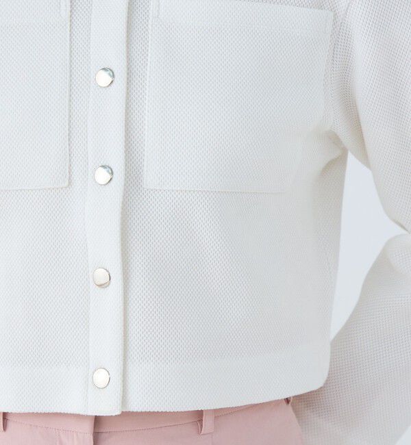 Ballsey「イギージャージー ショートカーディガン」|カーディガン|