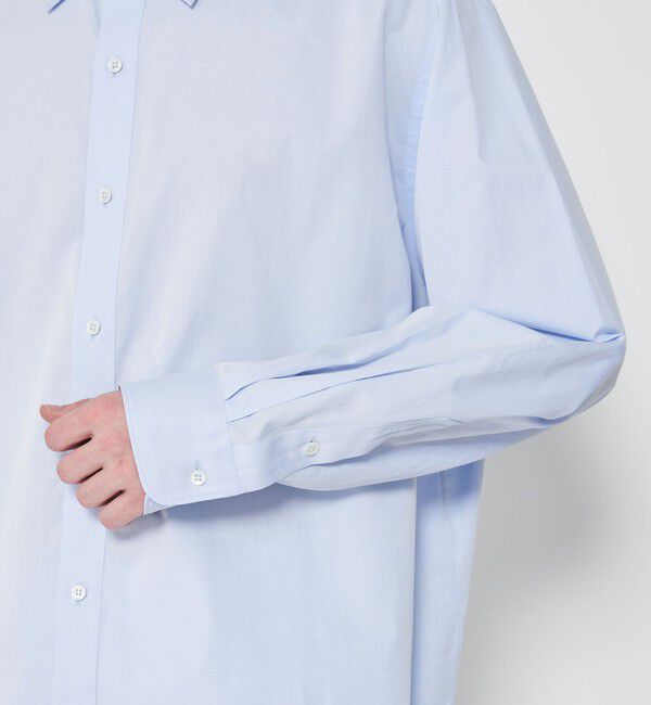 GALERIE VIE「コットンツイル ロングスリーブシャツ」|シャツ・ブラウス|