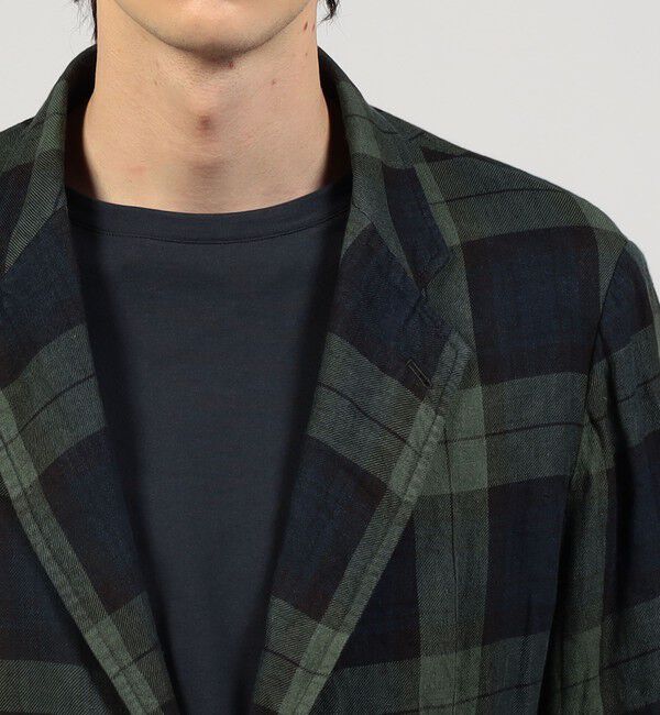 TOMORROWLAND MENS「アイリッシュリネン ローファージャケット」|テーラードジャケット|