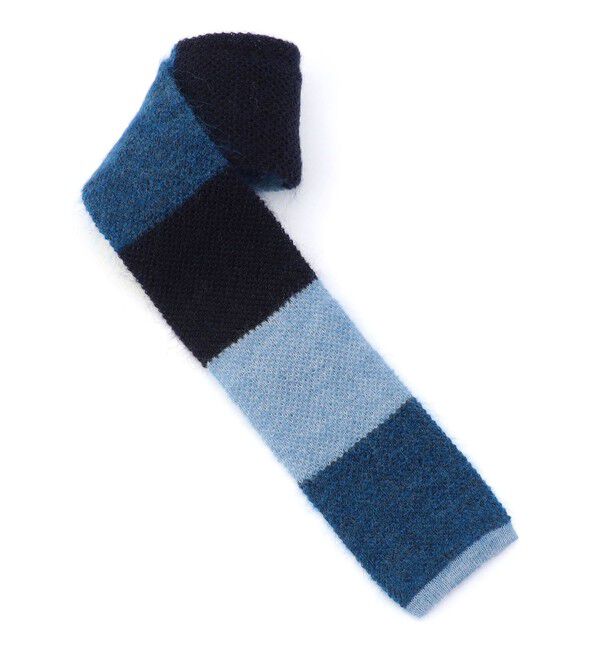 TOMORROWLAND GOODS「Bleck ウールナイロン ニットタイ」|ネクタイ・蝶ネクタイ|66 ブルー系