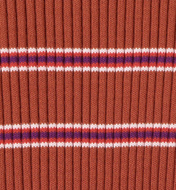 MACPHEE「コットンリブ クルーネックプルオーバー」|ニット・セーター|