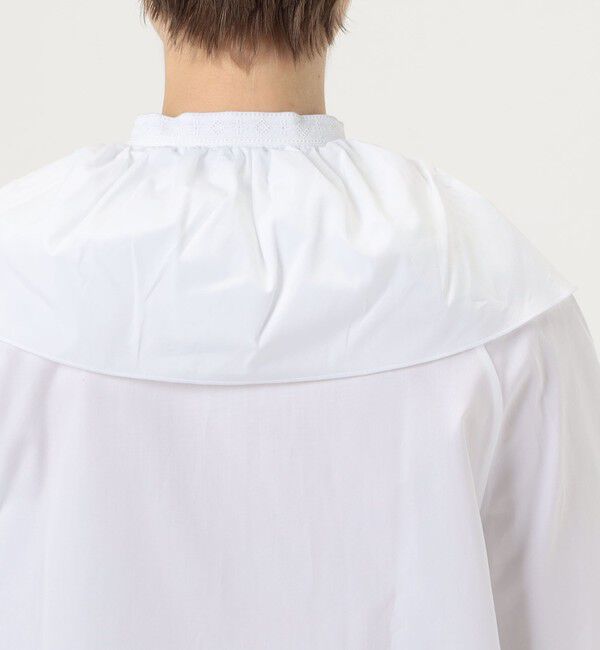 TOMORROWLAND BUYING WEAR「BOURRIENNE ALIZE コットン ラッフルシャツ」|シャツ・ブラウス|