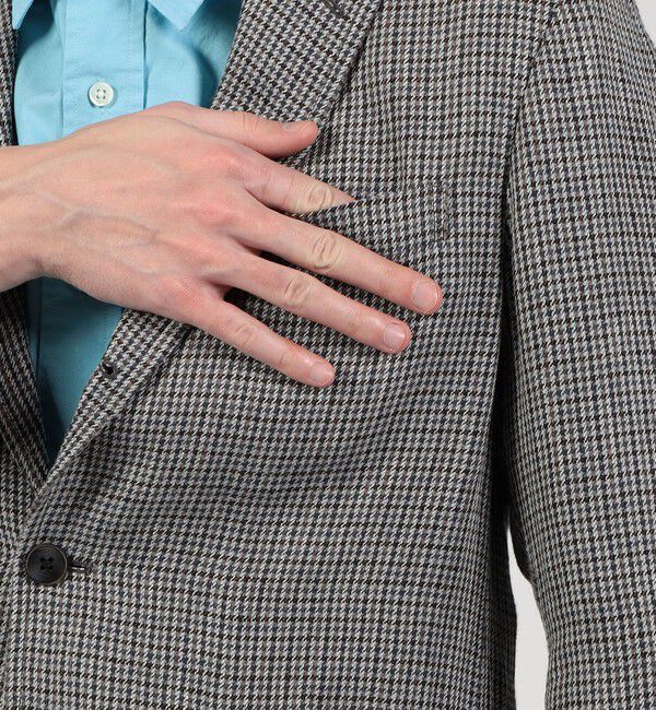 TOMORROWLAND MENS「アイリッシュリネン シングルブレステッド 3Bジャケット」|テーラードジャケット|