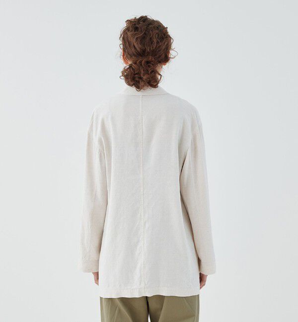 GALERIE VIE「ホームステッドクロス リラックスジャケット」|テーラードジャケット|
