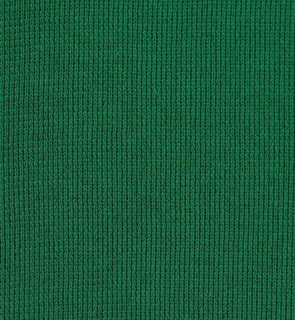 CABaN「ファインポリエステル ビッグカラーノースリーブプルオーバー」|ニット・セーター|