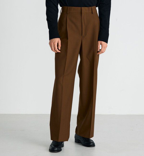 Edition「ウールドスキン スラックス」|スラックス|