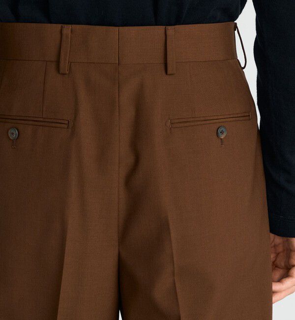 Edition「ウールドスキン スラックス」|スラックス|