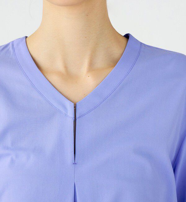 Ballsey「ジュエルコットン ワイドボウタイブラウス」|シャツ・ブラウス|