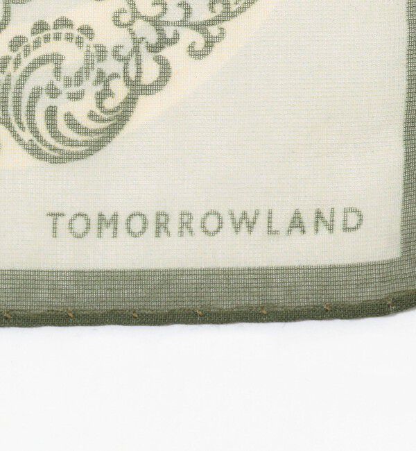 TOMORROWLAND GOODS「TOMORROWLAND コットンシルク プリントポケットチーフ」|バンダナ・スカーフ|