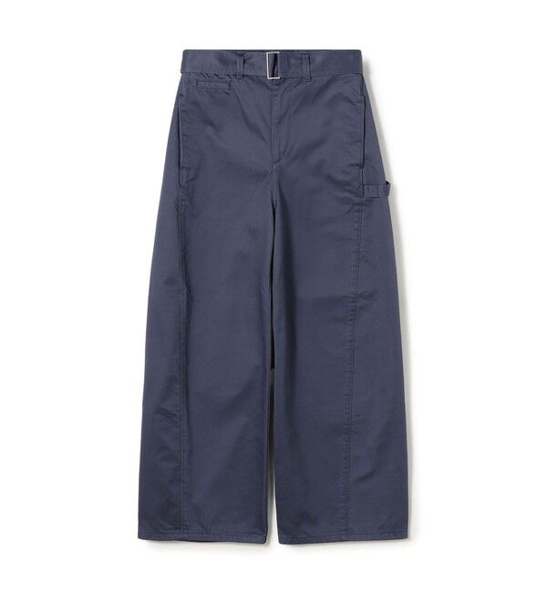 GALERIE VIE「ドライツイル ベルテッドオーバルパンツ」|その他|65 ブルー