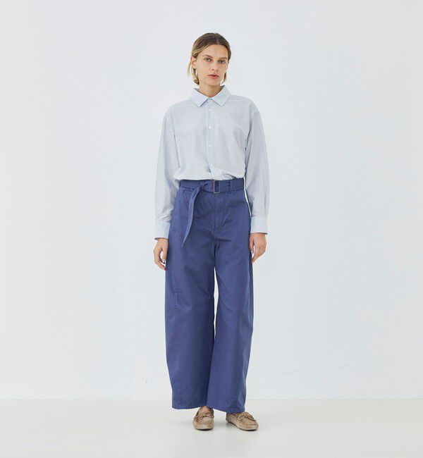 GALERIE VIE「ドライツイル ベルテッドオーバルパンツ」|その他|