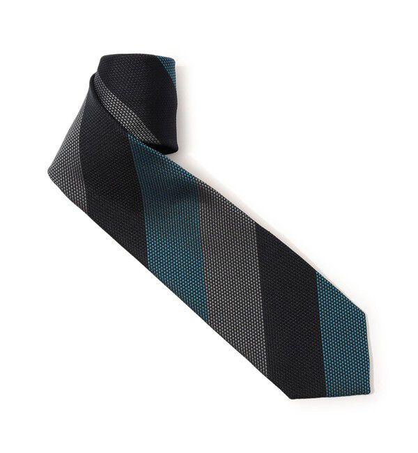 TOMORROWLAND GOODS「TOMORROWLAND シルクジャガード レジメンタルストライプネクタイ」|ネクタイ・蝶ネクタイ|16 ブルー系