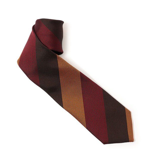 TOMORROWLAND GOODS「TOMORROWLAND シルクジャガード レジメンタルストライプネクタイ」|ネクタイ・蝶ネクタイ|