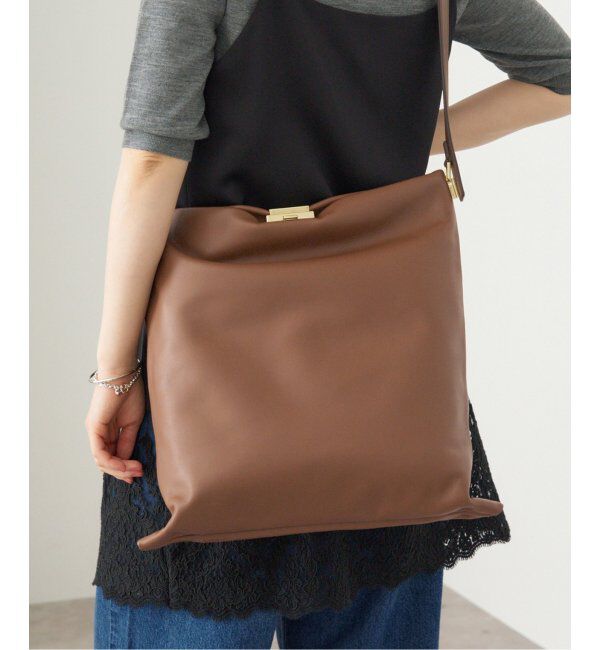 IENA「PUNTI./プンティ GRAFT L TOTE トートバッグ」|トートバッグ|ブラウン