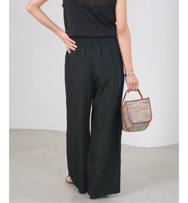 IENA「リネン混イージーパンツ」|その他|