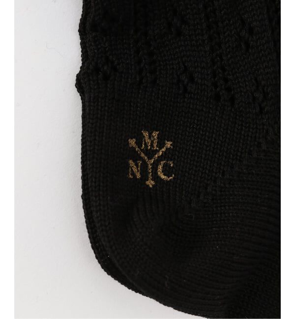 IENA「MARCOMONDE/マルコモンド eyelet socks 靴下120IR-30C」|ソックス|
