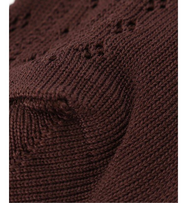 IENA「MARCOMONDE/マルコモンド eyelet socks 靴下120IR-30C」|ソックス|