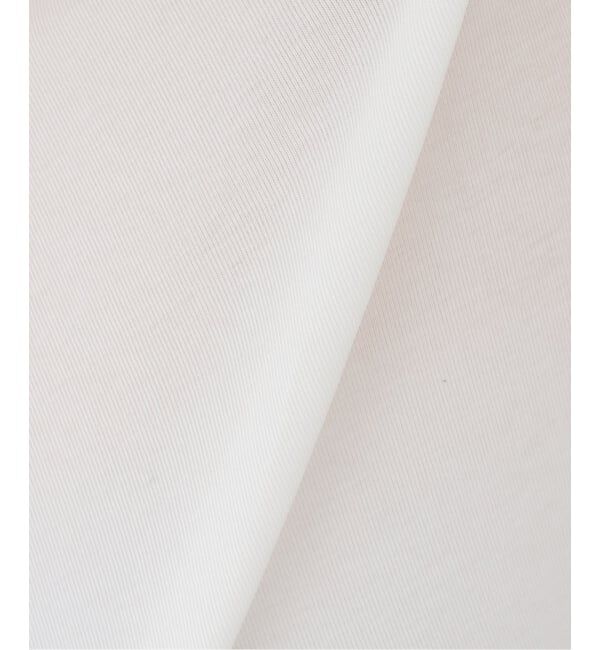 IENA「MaisonIENA 強撚ベアフライスクルーネックプルオーバー」|Tシャツ・カットソー|