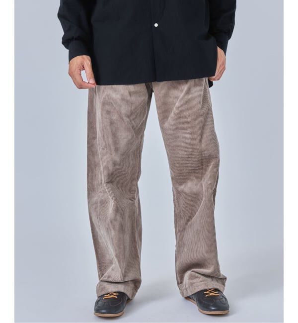 EDIFICE「コーデュロイ アーミー トラウザー」|スラックス|